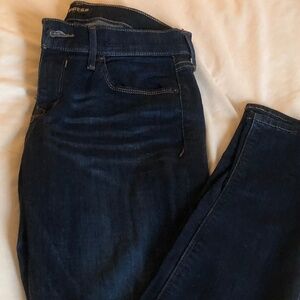 Express Mid Rise Skinny Jeans Pre Used